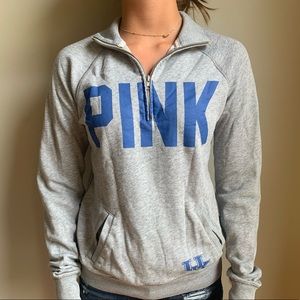 PINK UK quarter zip